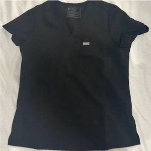 Figs Black Scrub Set M